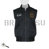 Flight Vest Fur W/Patches 